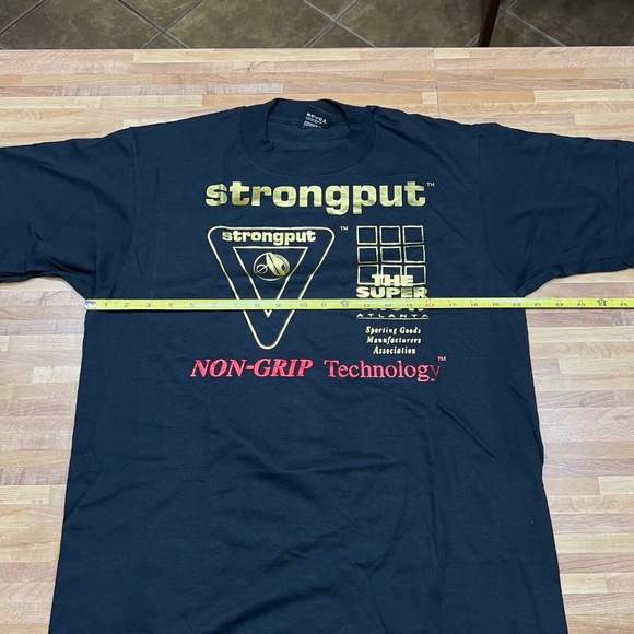 Vintage Gold Graphic Tee Shirt Screen Stars Size Large Strongput the Super Show - Picture 5 of 6